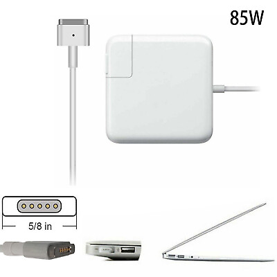 #ad NewFor MacBook Pro MagSafe2 A1398 Late 2012 15 Power Adapter Charger T Tip 85W