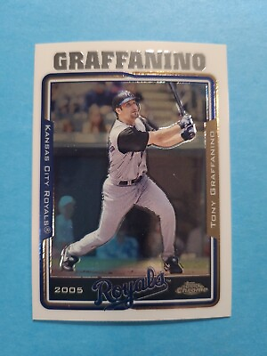 #ad TONY GRAFFANINO 2005 TOPPS CHROME BASEBALL CARD # 392 G0770