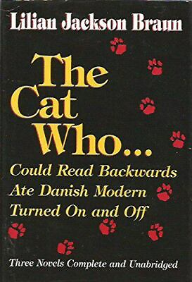 #ad Three Complete Novels: The Cat Who Could Read Backwards The Cat Who Ate...