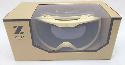 #ad New Zeal Optics Tramline Goggles #10484 White Georgia Peaches