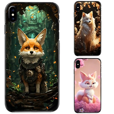 #ad tiny baby fox forest eyes Case Friendly For Google Pixel 6 6A 7 7A 8 Pro