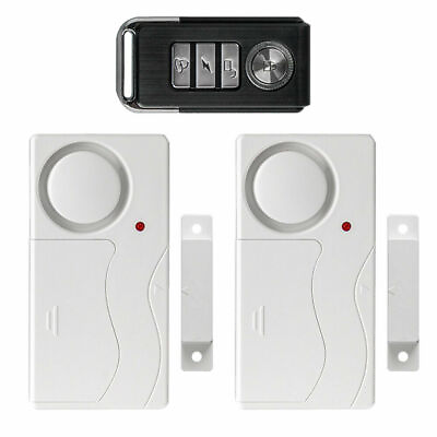 #ad Door Window Entry Home Security Wireless Remote Control Magnetic Sensor Alarm