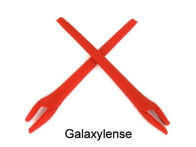 #ad Galaxy Replacement Earsocks Rubber Kits For Oakley Radar EV Path Pitch Red