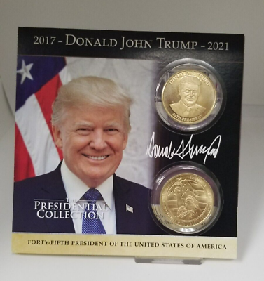 #ad Donald Trump Presidential Commemorative Coin Collection