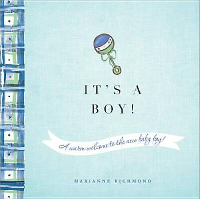 #ad Its a Boy Hardcover By Richmond Marianne GOOD