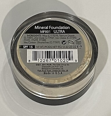 #ad Bellapierre Mineral Foundation MF001 ULTRA New Sealed *Free Shipping*