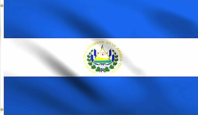 #ad Premium Fly Easy 3x5 Foot El Salvador Flag Salvadoran National Flags Polyester