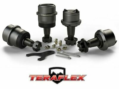#ad TeraFlex HD Upper amp; Lower Ball Joint Kit w o Knurls Set of 4 For 07 18 Jeep JK