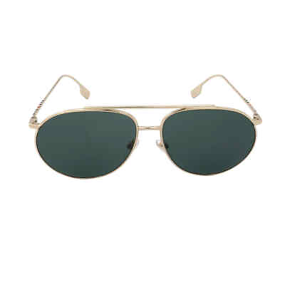 #ad Burberry Alice Dark Green Browline Ladies Sunglasses BE3138 110971 61