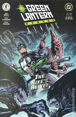 #ad Green Lantern vs. Aliens #2 VF 2000 Stock Image