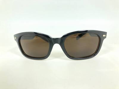 #ad Vintage Vuarnet Sunglasses 080 GM Large Black PX5000 Dark Brown Lens $119.20