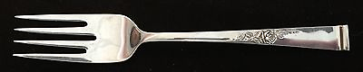 #ad Sterling Silver Flatware Reed And Barton Classic Rose Salad Fork