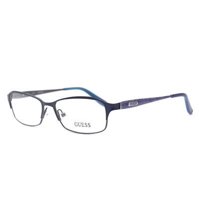 #ad Guess Eyeglasses Womens GU2424 PUR Metallic Purple 51 15 135 Frames Oval