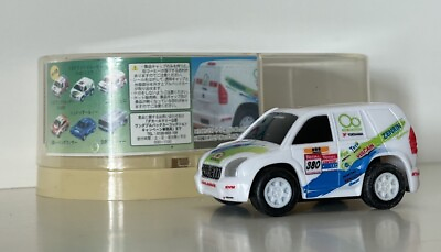 #ad Toyota Land Cruiser Prado Paris Dakar Rally Pullback Car Japan Wonda Coffee