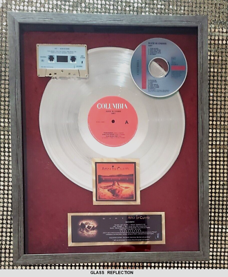 #ad Alice in Chains DIRT 6 Million Award and 1992 Palladium Photo