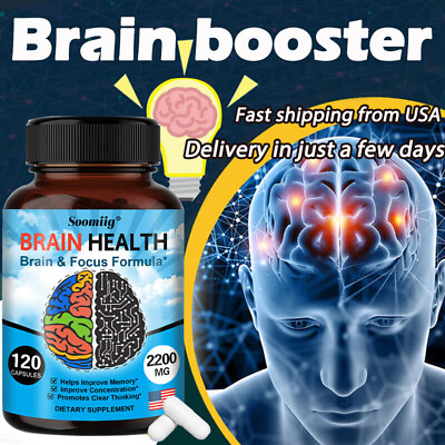 #ad Brain Health Memory Booster Focus Function Clarity Nootropic Supplement