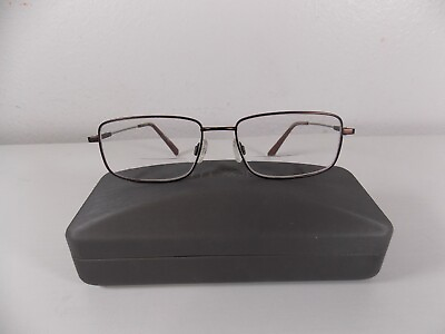 #ad FLEXON H6002 210 56 17 145 BROWN Authentic Mens Eyeglasses Frame