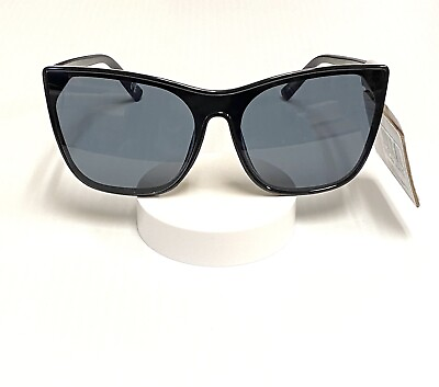 #ad New Women Oversized Sunglasses West Loop Black 100% UVA UVB Lens Protected