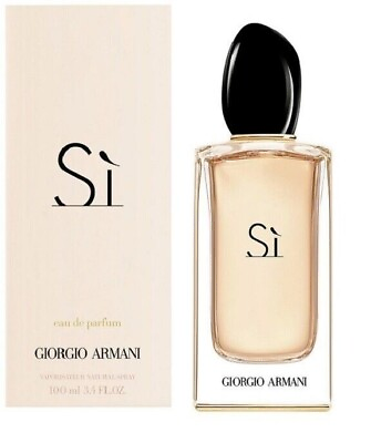 #ad Armani Si by Giorgio Armani 3.4 fl oz Spray Eau De Parfum For Women New amp; Sealed