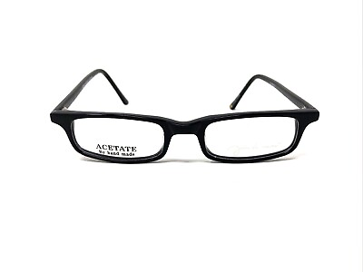 #ad John Lennon Eyeglasses Frames 102 02 45 18 140 Black Full Rim GM36