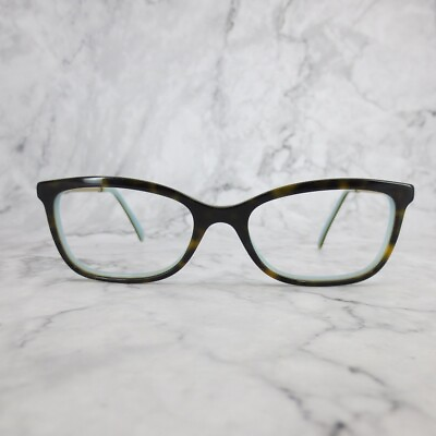 #ad Tiffany amp; Co. TF2169 F 8134 Eyeglasses Havana Turquoise Gold Frames 53 17 140