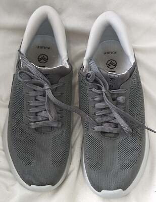 #ad Kizik Cairo Gray Spring Back Heel Sneakers Shoes DCAILG03 1D Womens 8.5 Mens 7