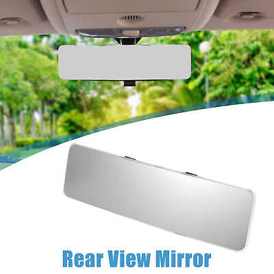 #ad 30 x 8cm Rearview Mirror Large Rear View Mirror for Cars Boats Trucks Clear Tint