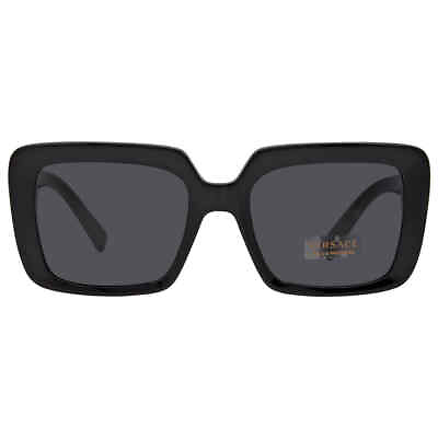#ad Versace Grey Square Ladies Sunglasses VE4384B GB1 87 54 VE4384B GB1 87 54