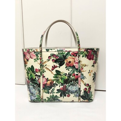 #ad Dolce amp; Gabbana Tote Bag flower pattern Used