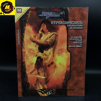 #ad Hyperconscious: Explorations in Psionics An Adventure Sourcebook for 7th Le... $32.48