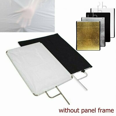 #ad MK Soft Reflector Diffuser Cloth For Studio Lighting Stainless Flag Panel Frame