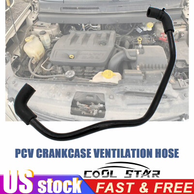 #ad PCV Crankcase Ventilation Hose Fits for 2007 2012 Dodge Jeep 3.7L 53032993AF