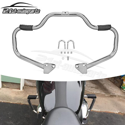 #ad For 06 17 Harley Dyna Wide Glide FXDWG Front Mustache Engine Guard Crash Bars