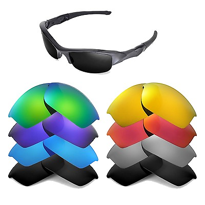 #ad Walleva Replacement Lenses for Oakley Flak Jacket Sunglasses Multiple Options