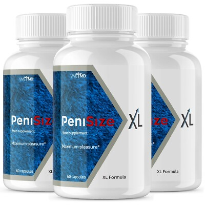 #ad Penisize XL Pills Food Supplement for Maximum Pleasure Official Formula 3 pack