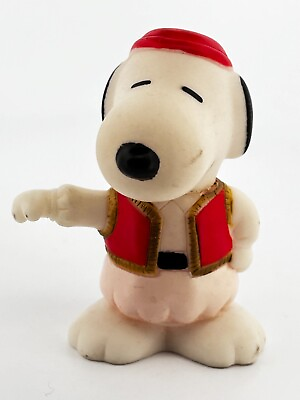 #ad Snoopy Collectable Box Peanuts Mini Figure Rare Collection From JAPAN