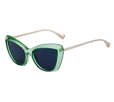 #ad Fashion Sexy Cat Eye Sunglasses Women 2024 Luxury Brand transparent green