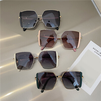 #ad 2024 New Sunglasses Women Ladies Fashion Square Sunglasses UV400 Sun Glasses