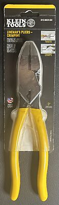 #ad Klein Tools D213 9NECR SEN 9quot; High Leverage Side Cutting Pliers NEW