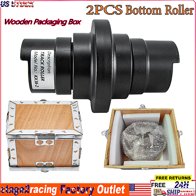 #ad 2PCS Bottom Roller for KUBOTA KX36 2 KX41 2 Mini Excavator Undercarriage