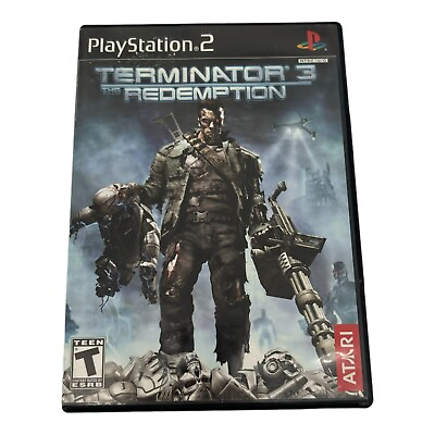 #ad Replacement Case Terminator 3 The Redemption PS2 PlayStation2 NO DISC CASE ONLY