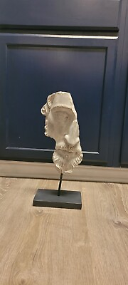 #ad Marcus Aurelius Roman Emperor Stoic Philosopher Half Face Sculpture