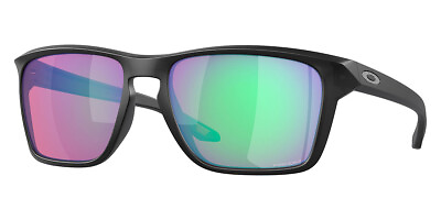 #ad Oakley OO9448 Sunglasses Matte Black Ink Prizm Golf Mirrored