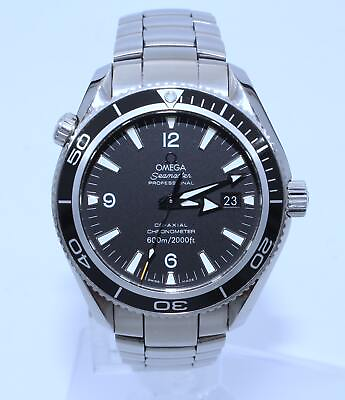 #ad Omega Seamaster Planet Ocean 600M 42mm Auto Steel Mens 2201.50.00 Selling As Is