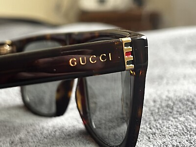 #ad GUCCI GG0550S 002 Havana Men’s Sunglasses Made In Italy Excellent Condition