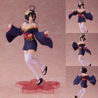 #ad Taito Coreful Overlord 4th Quarter Albedo Sakura Kimono 18cm 7 Inch sexy Figures