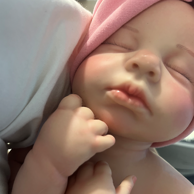 #ad 20quot; Full Body Silicone Reborn Doll Soft Flexible Newborn Girl Dolls with Clothes