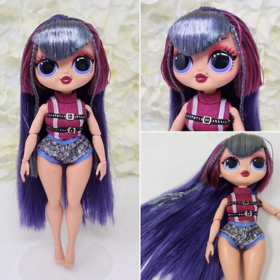 #ad MGA LOL Surprise OMG Shadow With Customized Hair Doll Beautiful