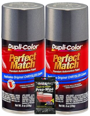 #ad Dupli Color Charcoal Gray Metallic Perfect Match Automotive Paint for Chrysler