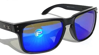#ad NEW Oakley HOLBROOK Polarized BLUE Replacement Lens LENS ONLY SPECTRA US 9102